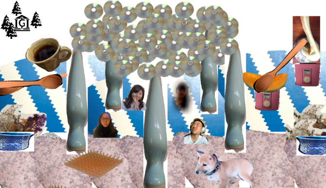 （イメージ）写真をコラージュしてつくった観光スポット