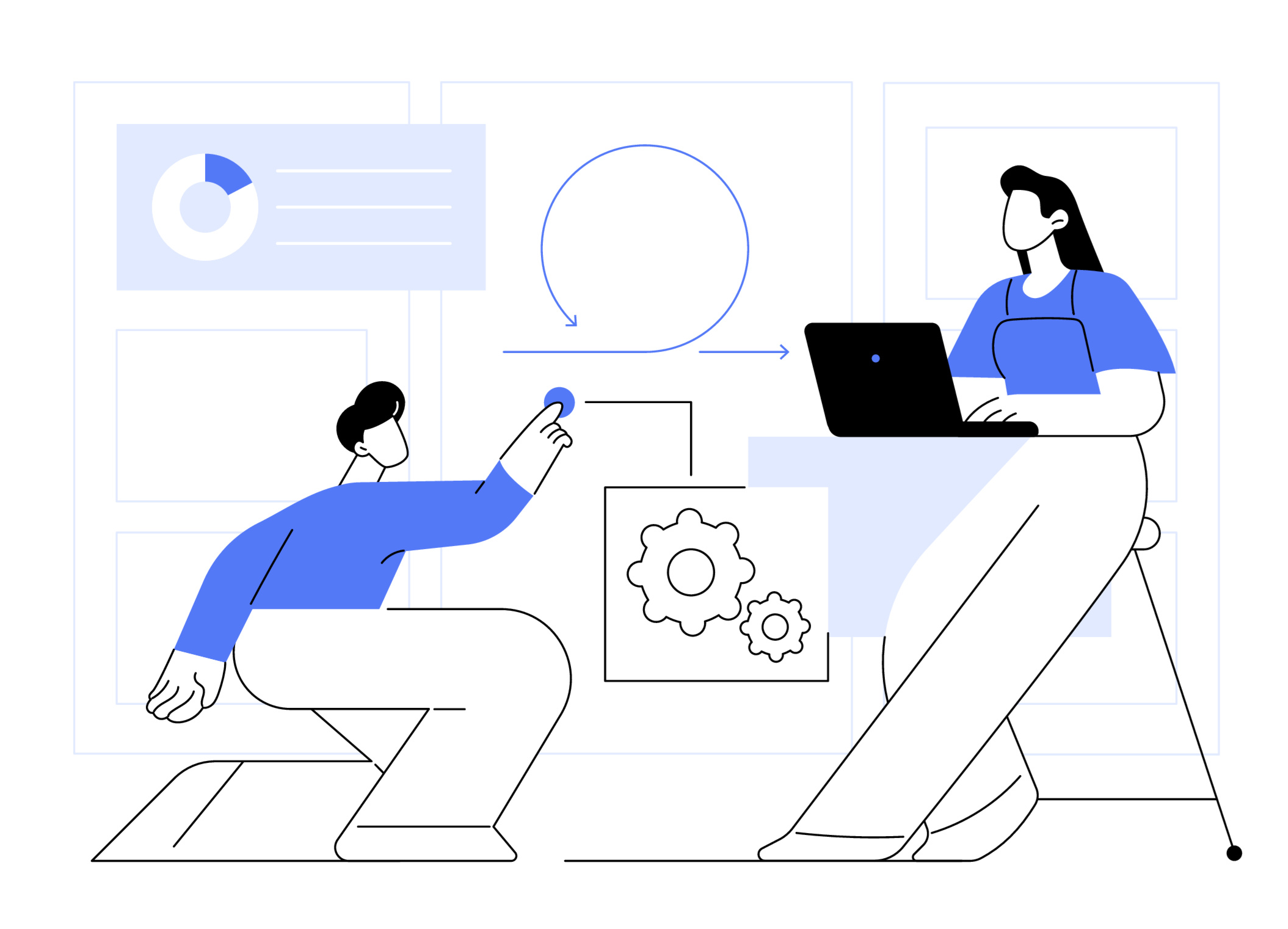 柔軟な対応イメージ