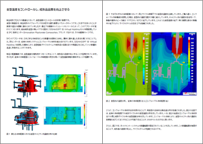金型温度をコントロールし、成形品品質を向上させる