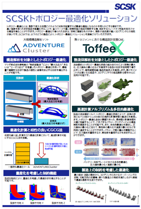 SCSKトポロジー最適化ソリューション
