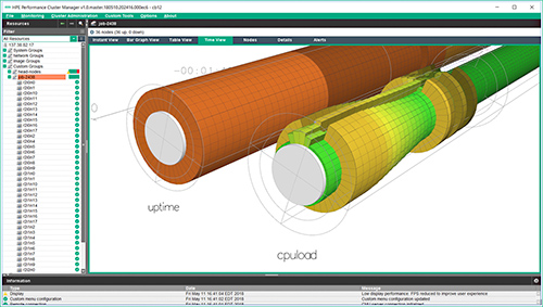 画面イメージ:HPCM