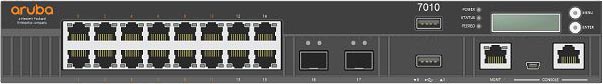 製品写真：HPE Aruba Networking 7010（JW681A）