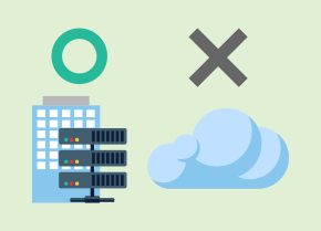 ［１］保有するデータは、自社の管理するドメインで管理する必要がある